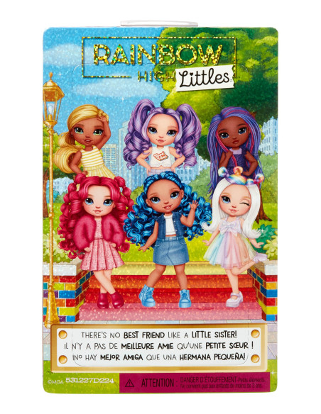 531227-EUC Rainbow High Littles Dolls- Daisy (Yellow)