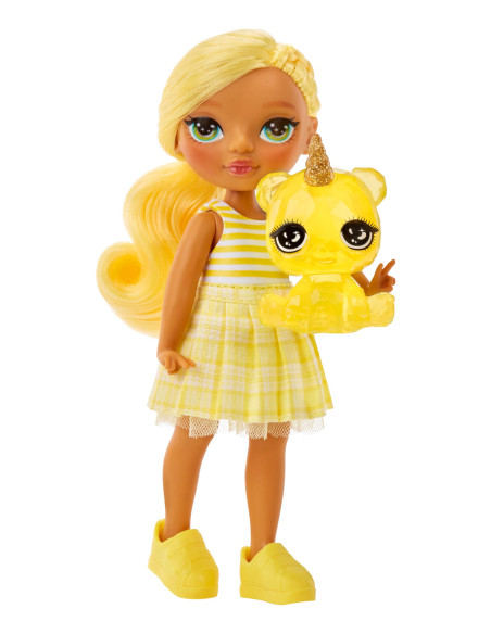 531227-EUC Rainbow High Littles Dolls- Daisy (Yellow)