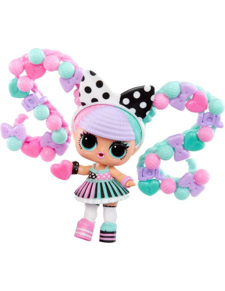 511205-EUC L.O.L. Surprise Hair Beads Tots Asst