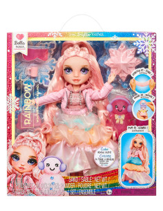 120827-EUC Rainbow High Winter Wonderland Doll- Bella (Pink)