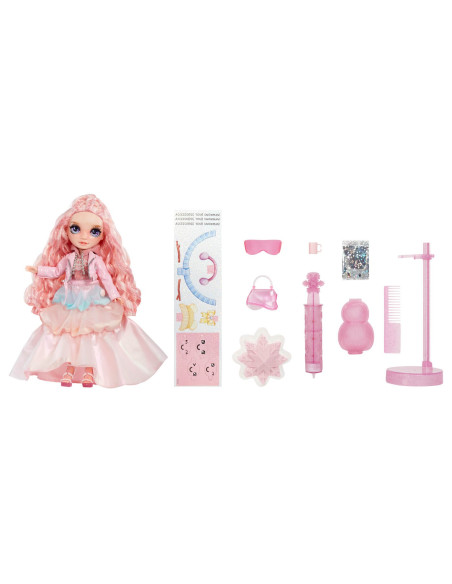 120827-EUC Rainbow High Winter Wonderland Doll- Bella (Pink)
