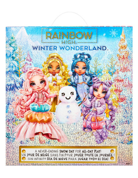 120827-EUC Rainbow High Winter Wonderland Doll- Bella (Pink)