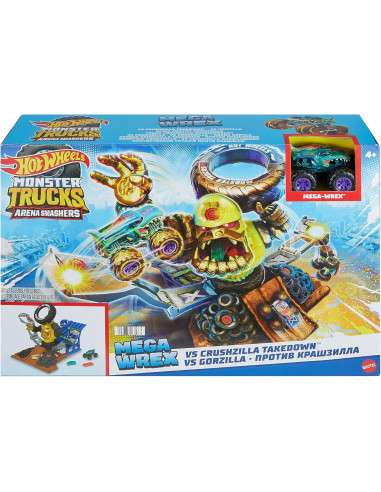 Hot Wheels Monster Trucks Wrex VS Crushzilla HPR47