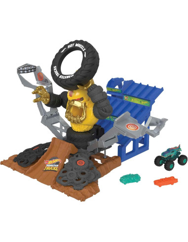 Hot Wheels Monster Trucks Wrex VS Crushzilla HPR47