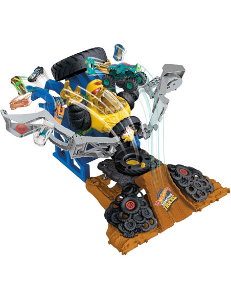 Hot Wheels Monster Trucks Wrex VS Crushzilla HPR47