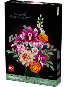 LEGO Botanicals Piękny Bukiet Różowych Kwiatów 10342 2