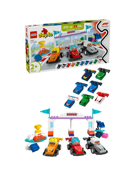 LEGO Duplo Town Bolidy I Kierowcy F1 10445
