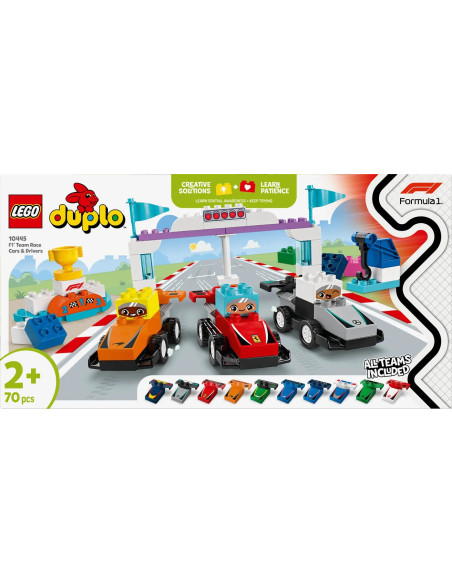 LEGO Duplo Town Bolidy I Kierowcy F1 10445