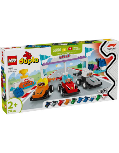 LEGO Duplo Town Bolidy I Kierowcy F1 10445