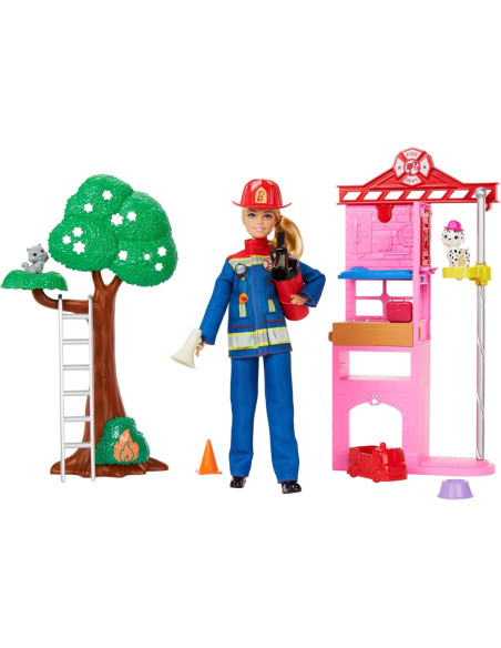 Barbie Firefighter Playset HRG55