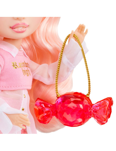 121367-EUC Rainbow High Creative Crystals Fashion Doll- Bella
