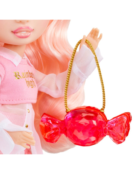 121367-EUC Rainbow High Creative Crystals Fashion Doll- Bella