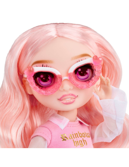 121367-EUC Rainbow High Creative Crystals Fashion Doll- Bella