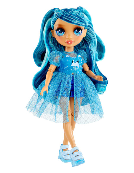 121374-EUC Rainbow High Creative Crystals Fashion Doll- Skyler