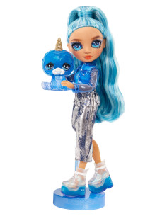 120216-EU Classic Rainbow Fashion Doll- Skyler (blue) 2