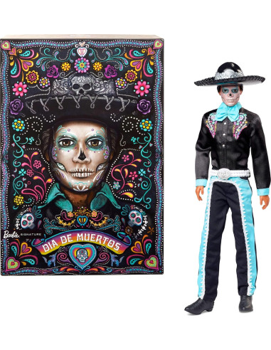 Barbie Ken dia de los muertos HRM73
