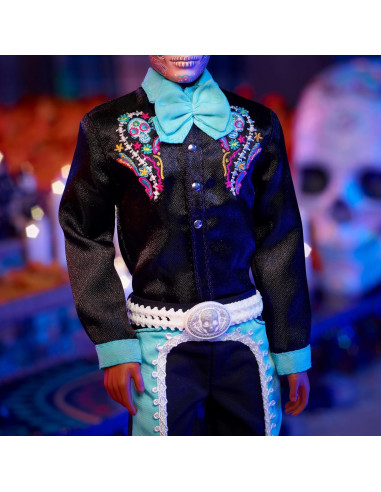 Barbie Ken dia de los muertos HRM73