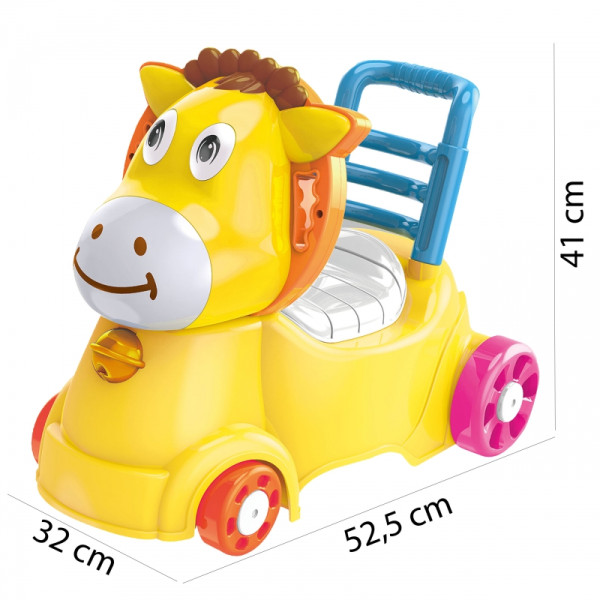 WOOPIE BABY Walking Stroller Riding Potty 3-in-1 Donkey