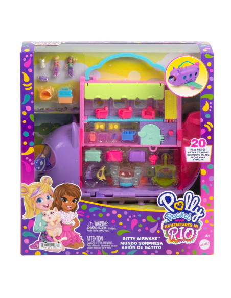 Polly Pocket Kitty Airways Playset HWP19