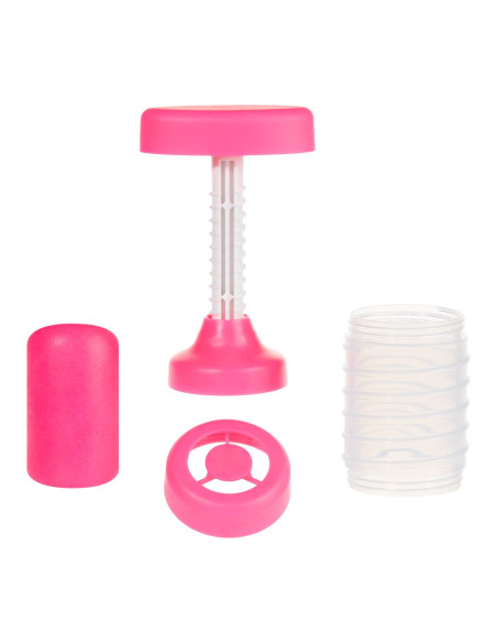 Wonder Factory Never Dry Dough Extruder – Pink 532255