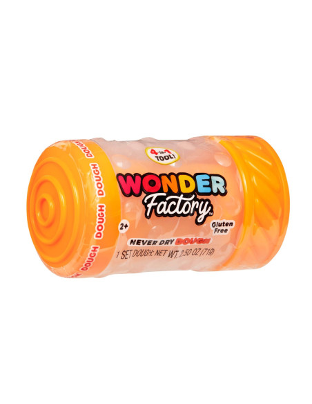 Wonder Factory Never Dry Dough Singles – Orange 595083