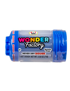 Wonder Factory Never Dry Dough Singles  - Blue 595014
