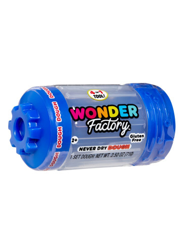 Wonder Factory Never Dry Dough Singles  - Blue 595014