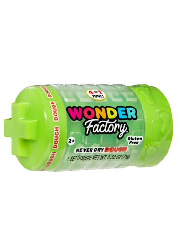 Wonder Factory Never Dry Dough Singles – Green 594987