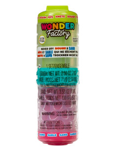 Wonder Factory Never Dry Dough & Sand Starter Set Asst in PDQ 595304-EUC
