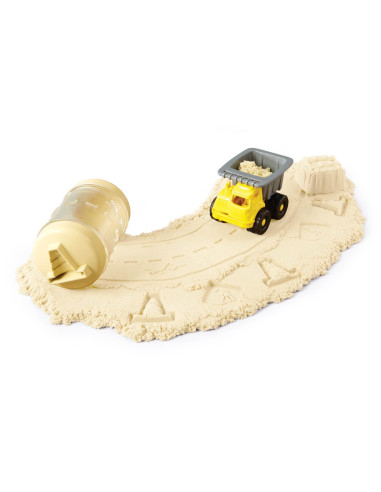 Wonder Factory Never Dry Sand Construction Trucks Asst in PDQ 595168-EUC