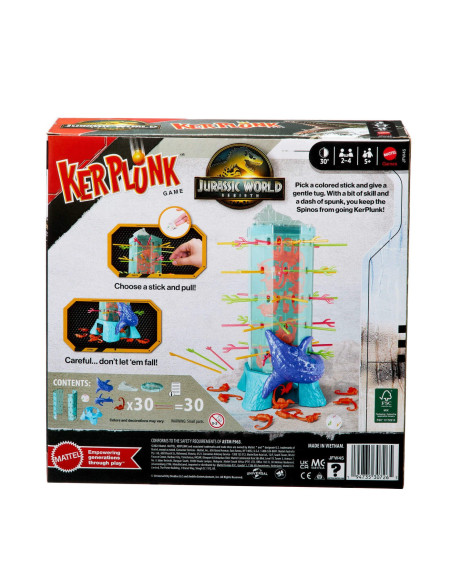 Mattel Tumblin Spinos Jurassic World JFW44