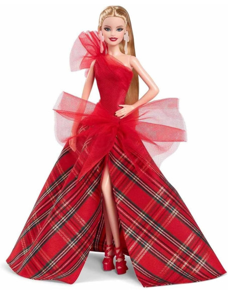 Barbie Blonde Merry Christmas Doll HRM61