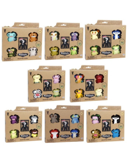 Fuggler Monster Collectible Figures Deluxe 5 Pack Asst FG2040