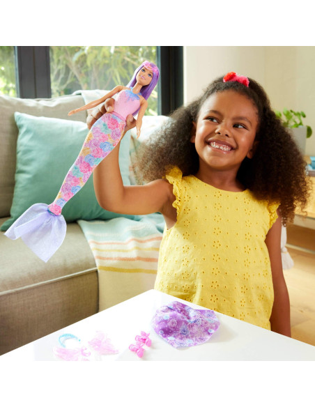 Barbie Doll Fairy and Mermaid Playset JCP74