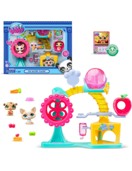 Littlest Pet Shop Fun Factory Playground 00519