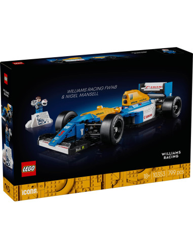 LEGO Icons Williams Racing Fw14B & Nigel Mansell 10353
