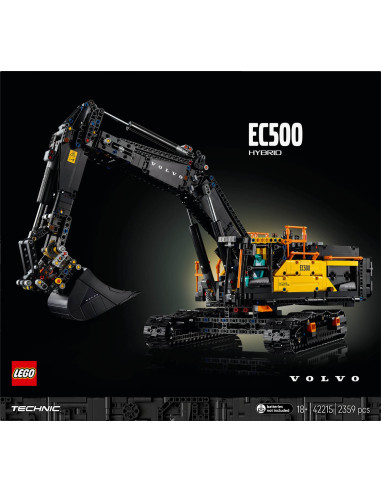 LEGO Technic Volvo Ec500 Hybrid Excavator 42215