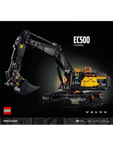 LEGO Technic Volvo Ec500 Hybrid Excavator 42215