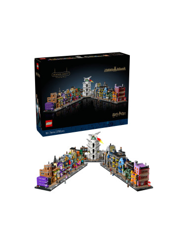 LEGO Harry Potter TM Diagon Alley Wizarding Shops 76444