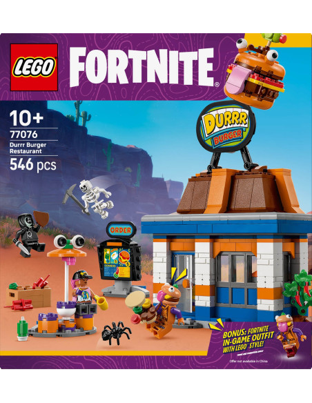 LEGO Fortnite Durrr Burger Restaurant 77076