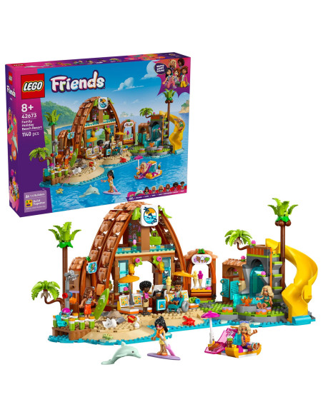 LEGO Friends Family Vacation Beach Resort 42673
