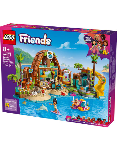 LEGO Friends Family Vacation Beach Resort 42673