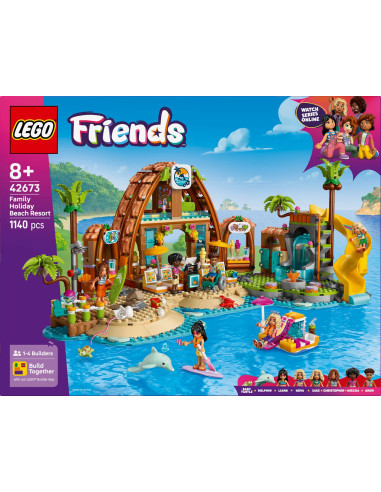 LEGO Friends Family Vacation Beach Resort 42673