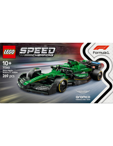 LEGO Speed Champions Aston Martin Aramco F1 Amr24 Race Car 77245