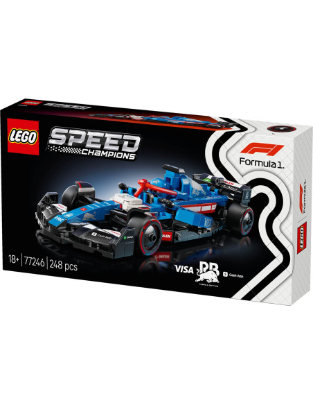 LEGO Speed Champions Visa Cash App Rb Vcarb 01 F1 Race Car 77246