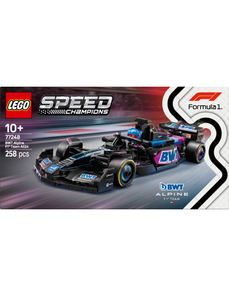 LEGO Speed Champions Bwt Alpine F1 Team A524 Race Car 77248