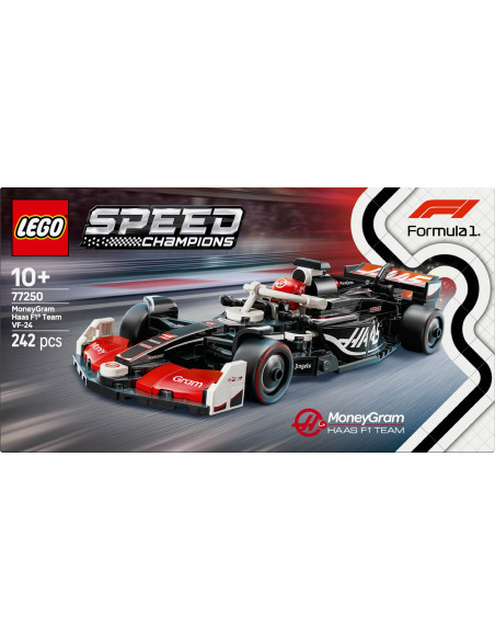 LEGO Speed Champions Moneygram Haas F1 Team Vf-24 Race Car 77250