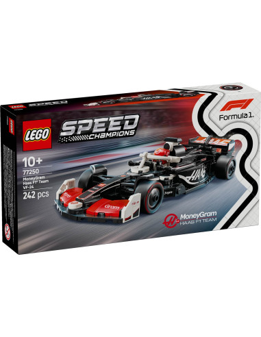 LEGO Speed Champions Moneygram Haas F1 Team Vf-24 Race Car 77250