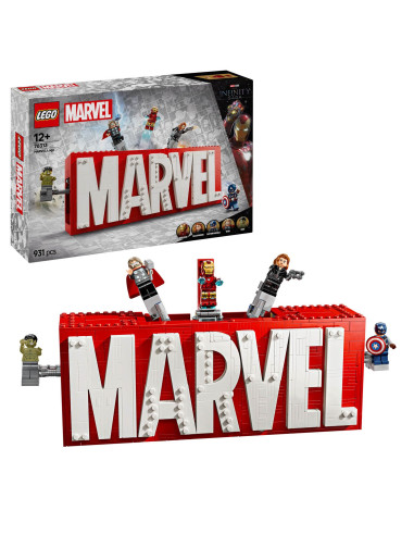 LEGO Super Heroes Marvel Logo & Minifigures 76313