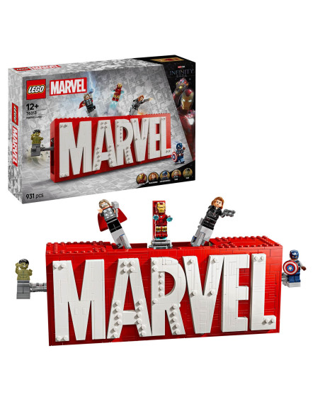 LEGO Super Heroes Marvel Logo & Minifigures 76313